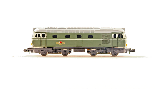 MINITRIX N GAUGE - N204 - BR GREEN CLASS 27 DIESEL D5379 SPARES REPAIRS