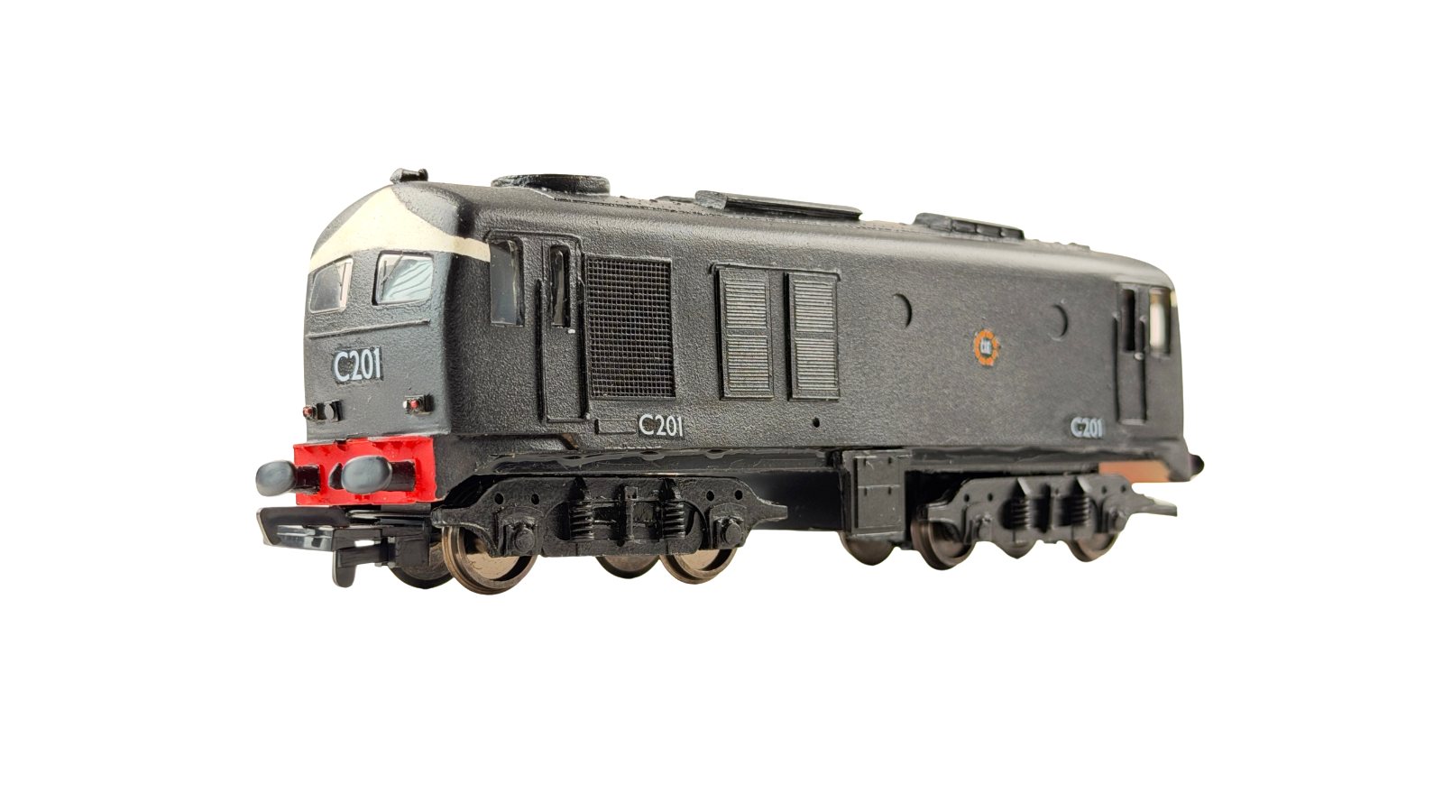 SILVER FOX MODELS OO GAUGE - IRISH CIE BLACK 201 CLASS C LOCOMOTIVE C201 BOXED