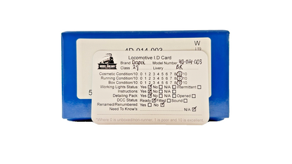 DAPOL OO GAUGE - 4D-014-003 - CLASS 29 DIESEL BR BLUE 6107 FULL YELLOW ENDS