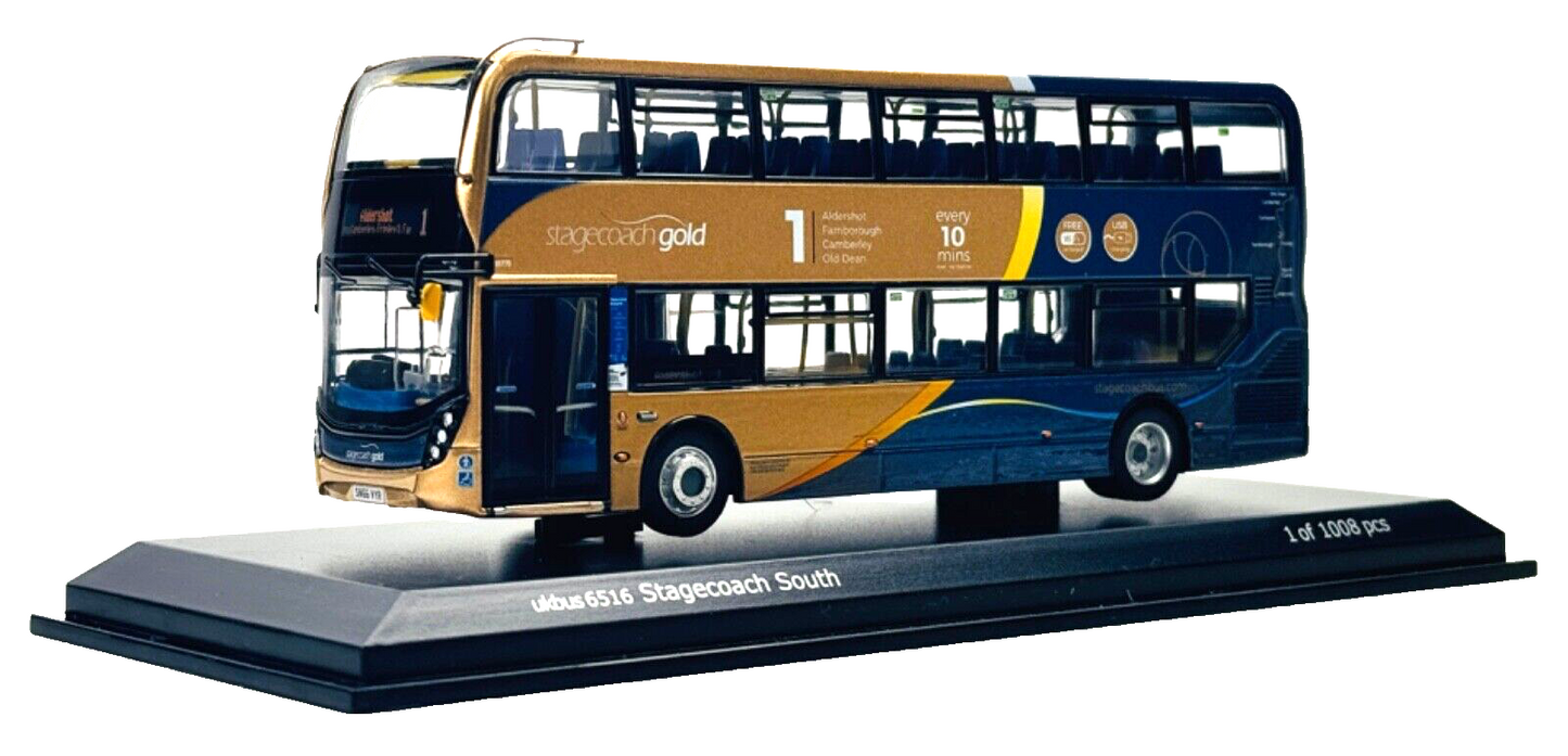 CMNL 1/76 SCALE - UKBUS6516 - ALEXANDER DENNIS E400 MMC 'STAGECOACH SOUTH' BOXED