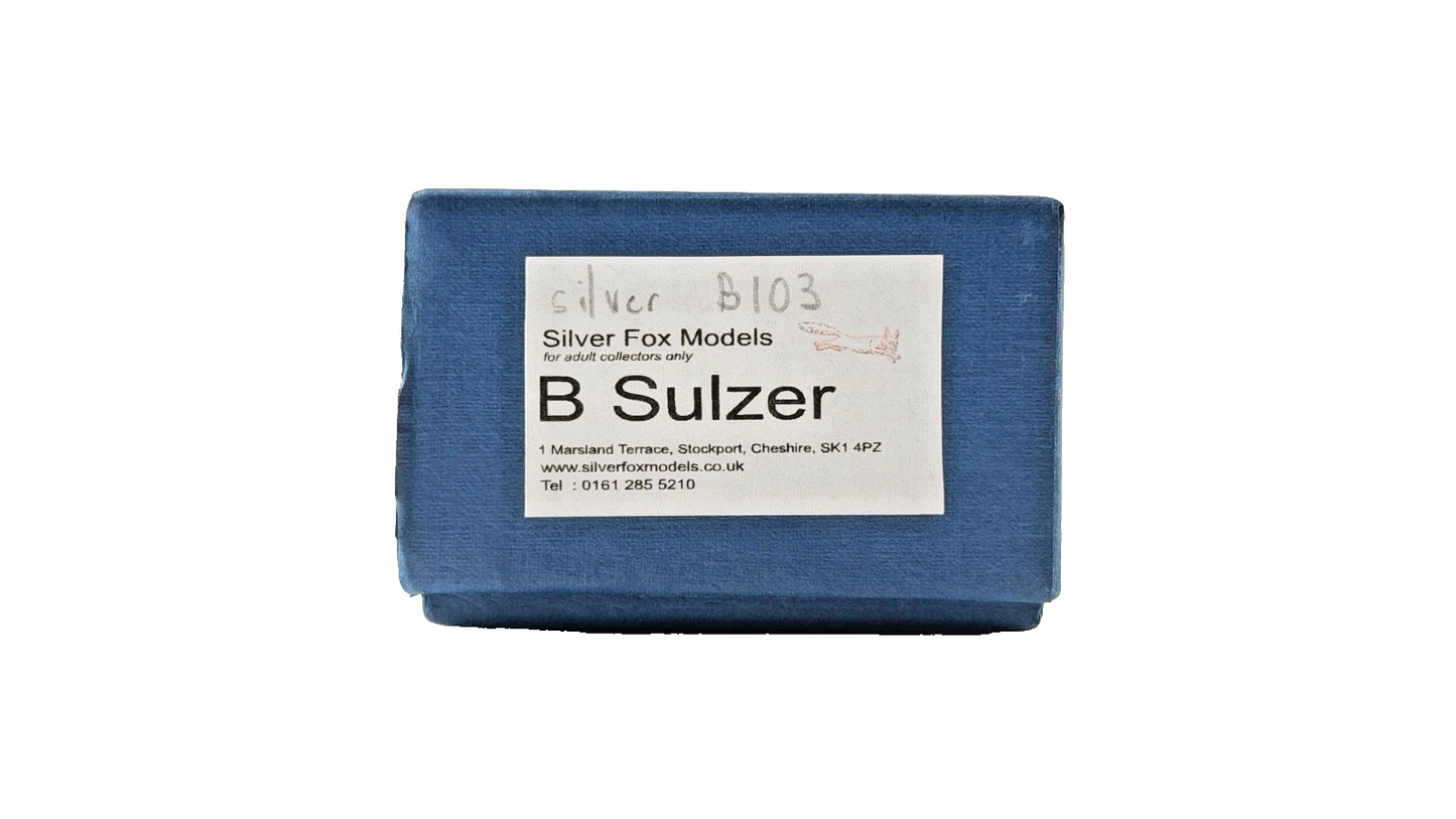 SILVER FOX MODELS OO GAUGE - IRISH CIE SILVER 101 CLASS B SULZER B103 - BOXED