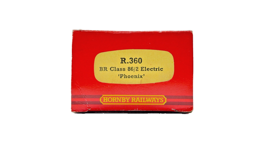HORNBY 00 GAUGE - R360 - CLASS 86/2 ELECTRIC LOCOMOTIVE BR BLUE PHOENIX BOXED