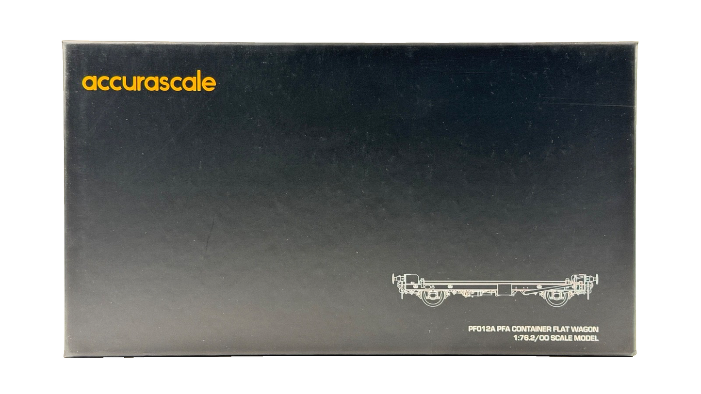ACCURASCALE OO GAUGE - ACC2063-CWD-D - PFA CONTAINER FLAT WAGONS CAWOODS