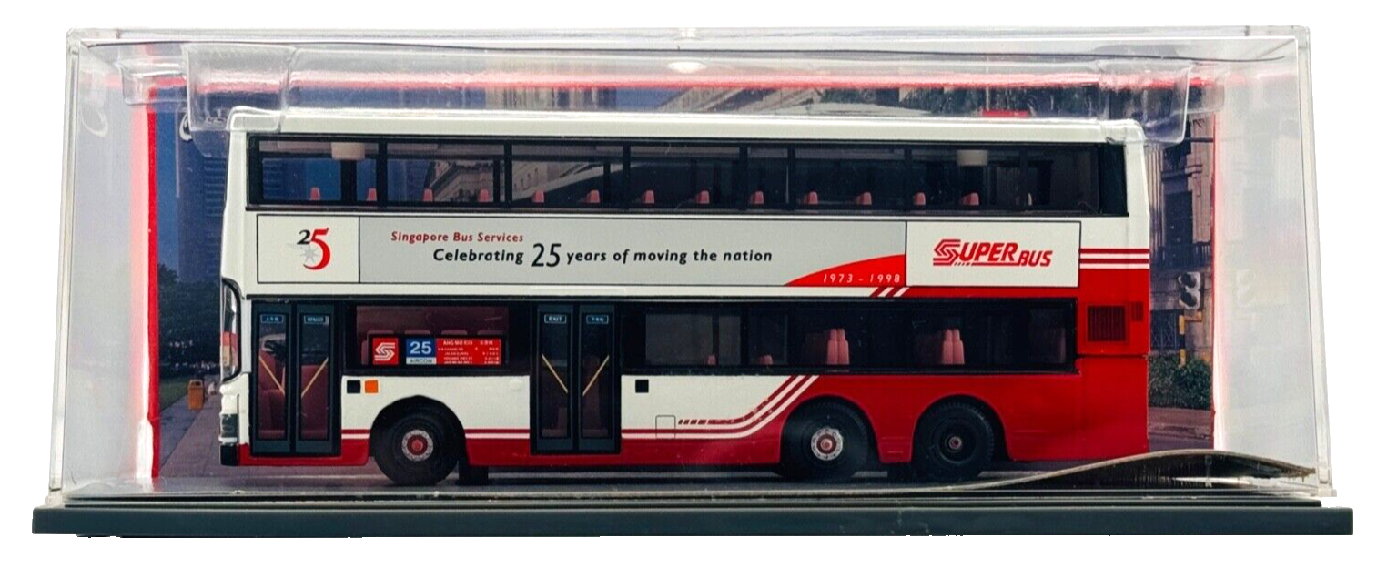 CORGI OOC 1/76 - 43219 - VOLVO OLYMPIAN SUPER BUS CELEBRATING 25 YEARS - BOXED