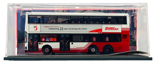 CORGI OOC 1/76 - 43219 - VOLVO OLYMPIAN SUPER BUS CELEBRATING 25 YEARS - BOXED