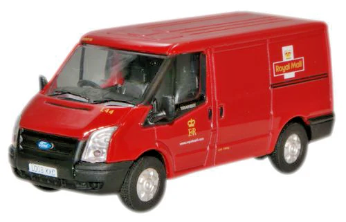 OXFORD DIECAST 1/76 SCALE - 76FT002 - FORD TRANSIT VAN LOW ROOF ROYAL MAIL - NEW