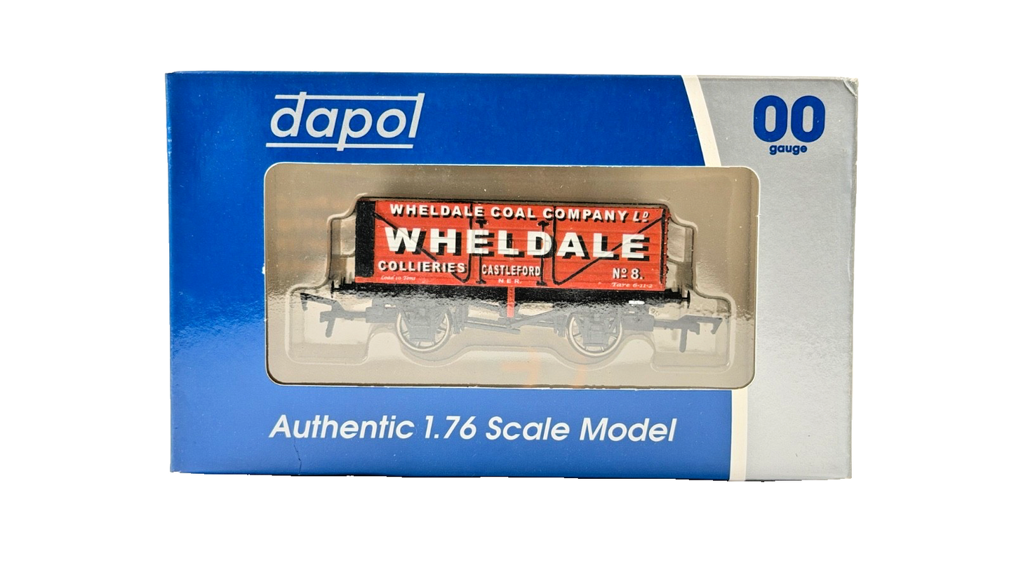DAPOL 00 GAUGE - WHELDALE COAL COMPANY CASTLEFORD WAGON NO.8 (LIMITED EDITION)