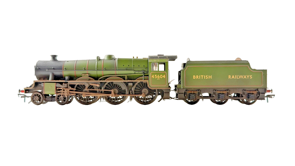 BACHMANN OO GAUGE - 31-191 - LMS 5XP JUBILEE 45604 CEYLON BR GREEN TMC WEATHERED