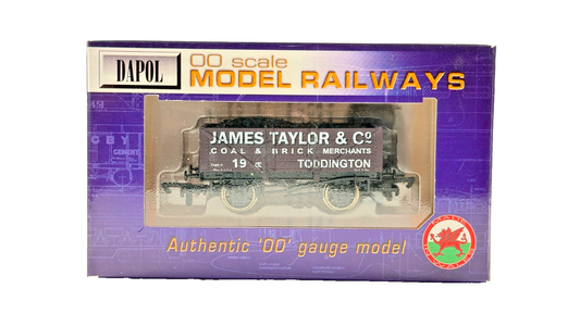 DAPOL 00 GAUGE - JAMES TAYLOR COAL BRICK MERCHANTS TODDINGTON (LIMITED EDITION)