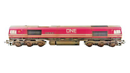 HORNBY OO GAUGE - R3923 - CLASS 66 DIESEL 66587 OCEAN NETWORK EXPRESS TMC
