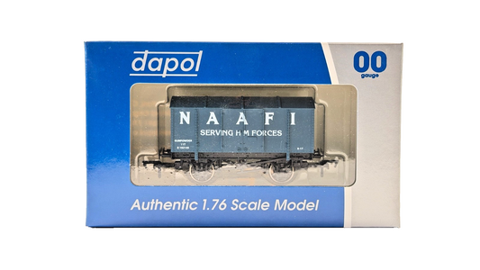 DAPOL 00 GAUGE - NAAFI SERVING HM FORCES GUNPOWDER VAN B192145 (LIMITED EDITION)