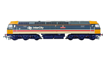 BACHMANN 00 GAUGE - 31-650P - CLASS 47 DIESEL 47406 INTERCITY RAIL RIDERS BOXED
