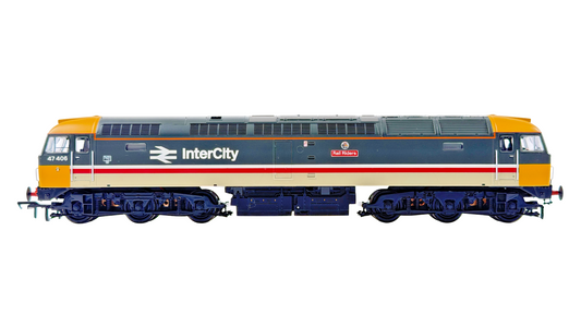 BACHMANN 00 GAUGE - 31-650P - CLASS 47 DIESEL 47406 INTERCITY RAIL RIDERS BOXED