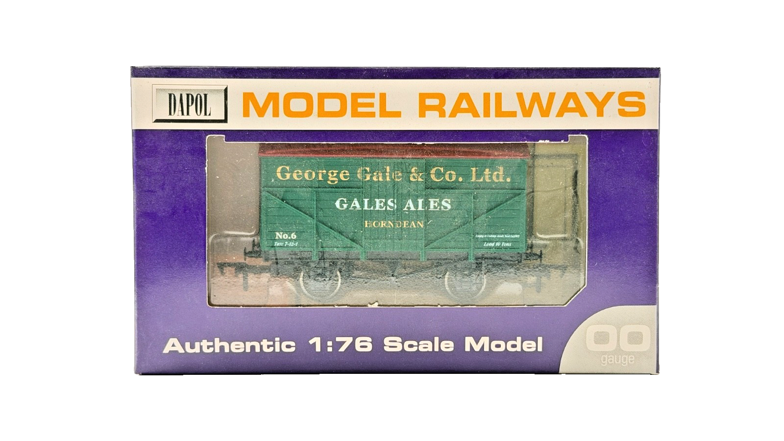 DAPOL 00 GAUGE - GEORGE GALE & CO GALES ALES HORNDEAN NO.6 (LIMITED EDITION)