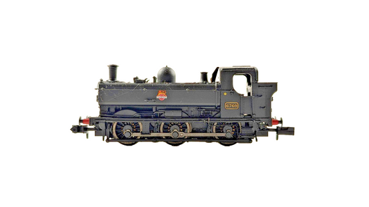 DAPOL N GAUGE - 2S-007-017 - PANNIER TANK 6760 BR BLACK EARLY CREST BOXED