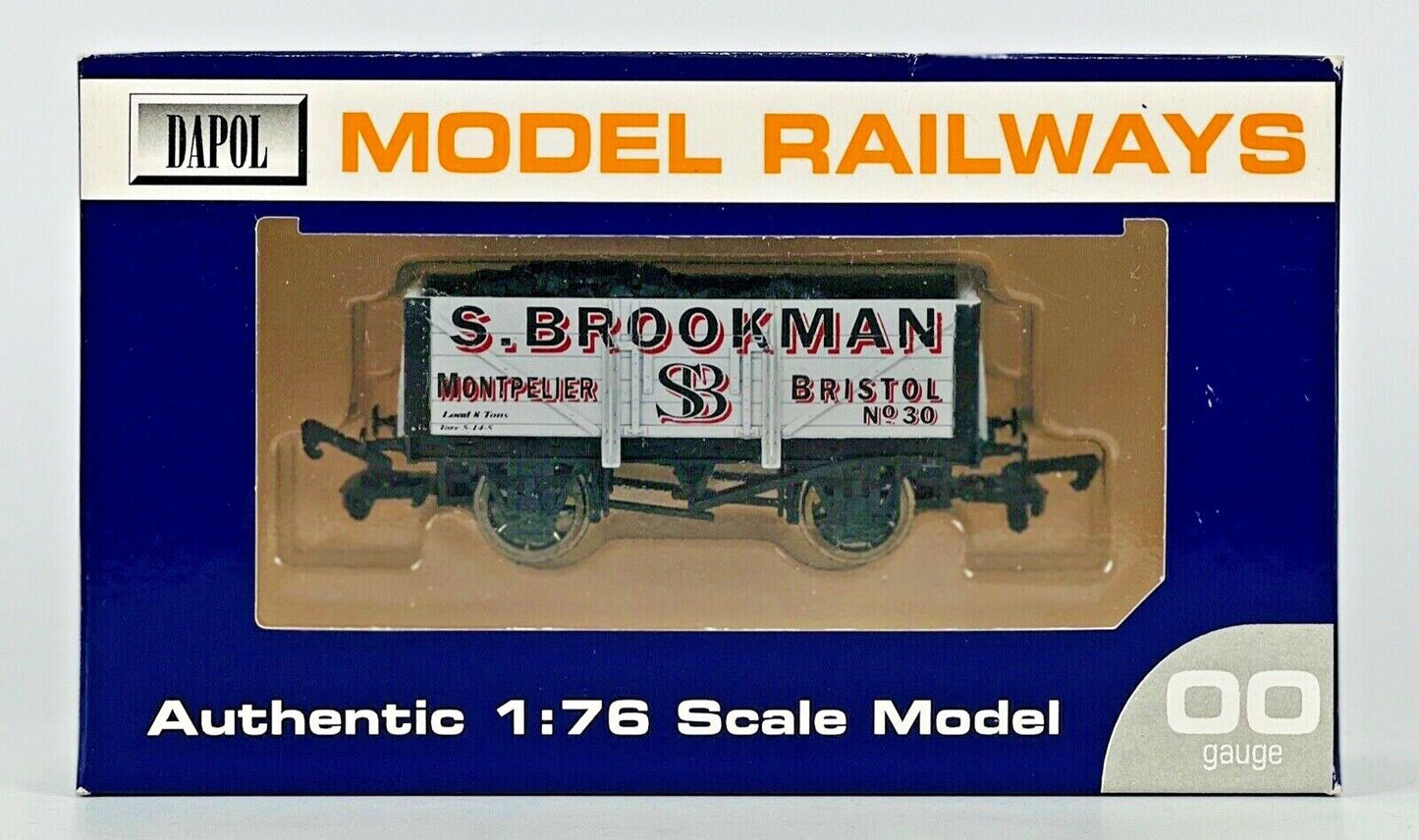 DAPOL 00 GAUGE - S.BROOKMAN NO.36 MONTPELIER BRISTOL 5 PLANK (LIMITED EDITION)