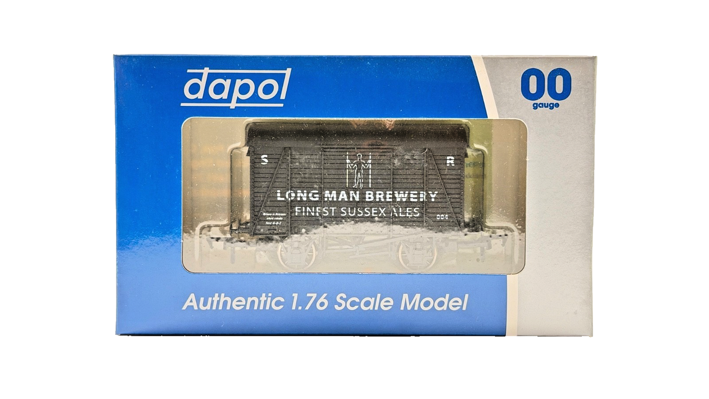 DAPOL 00 GAUGE - LONG MAN BREWERY FINEST SUSSEX ALES VENT VAN (LIMITED EDITION)