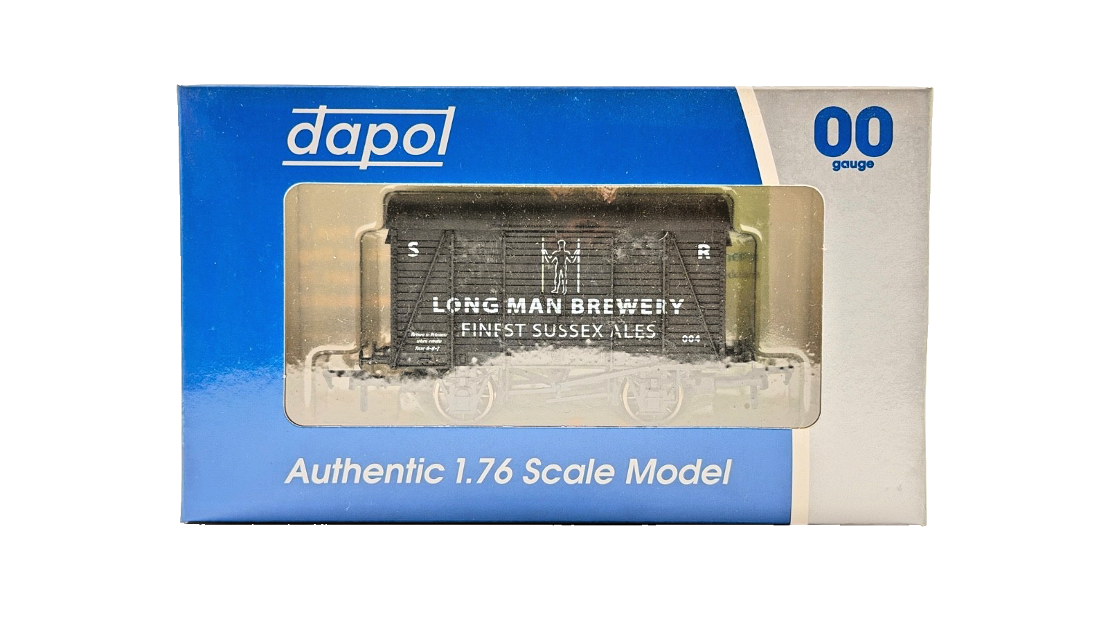 DAPOL 00 GAUGE - LONG MAN BREWERY FINEST SUSSEX ALES VENT VAN (LIMITED EDITION)