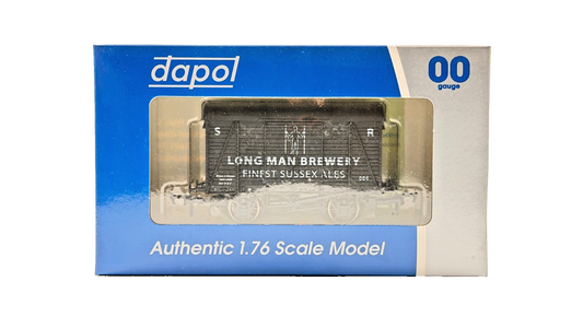 DAPOL 00 GAUGE - LONG MAN BREWERY FINEST SUSSEX ALES VENT VAN (LIMITED EDITION)