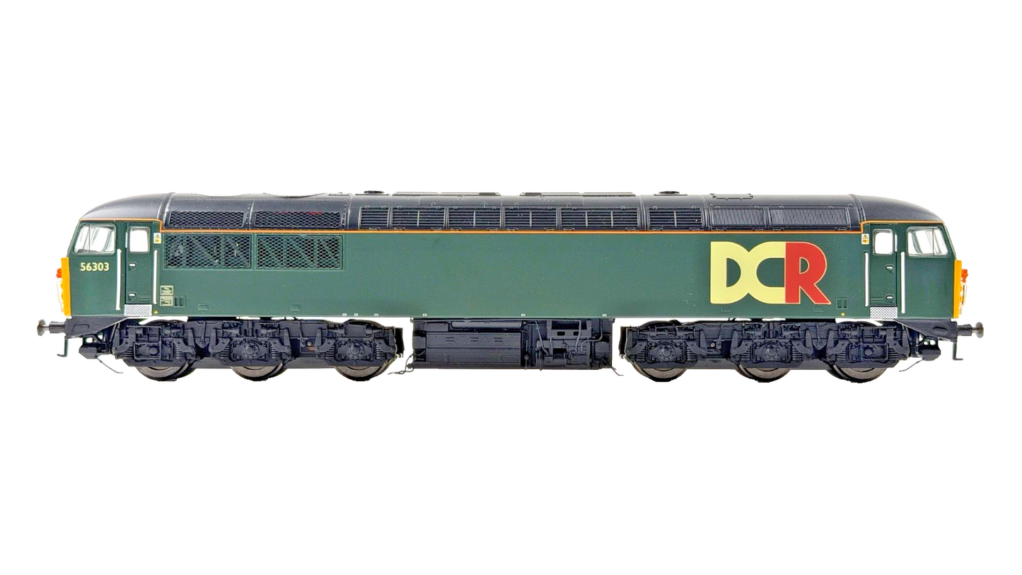 HORNBY OO GAUGE - R3660 - CLASS 56 DIESEL LOCOMOTIVE 56303 DCR DEVON & CORNWALL