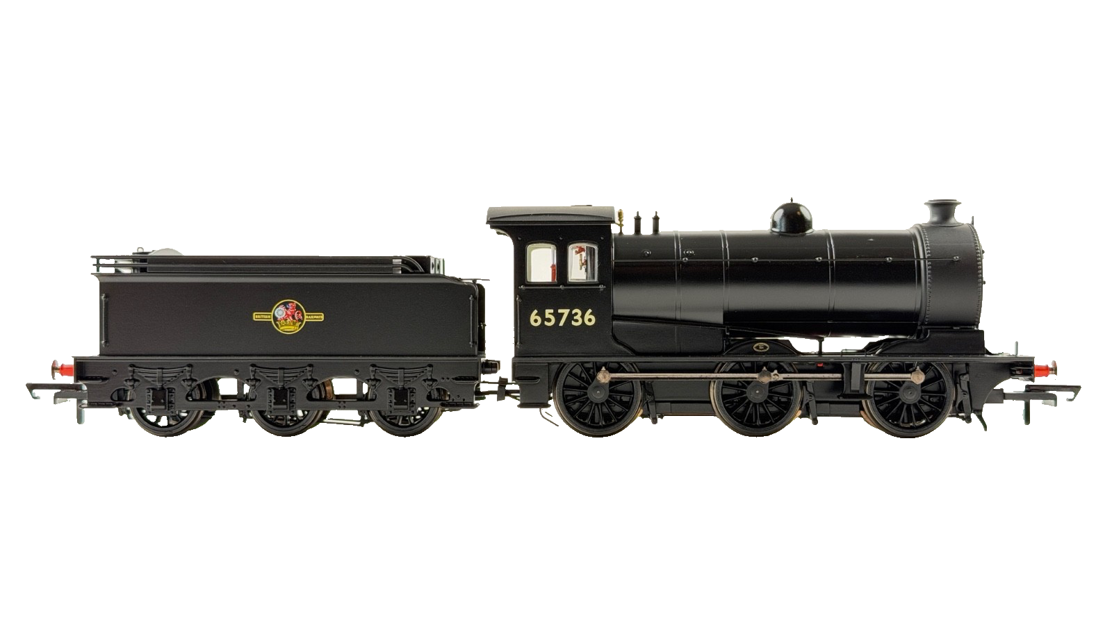 OXFORD RAIL OO GAUGE - OR76J26003 - BR BLACK CLASS J26 LOCOMOTIVE 65736 BOXED