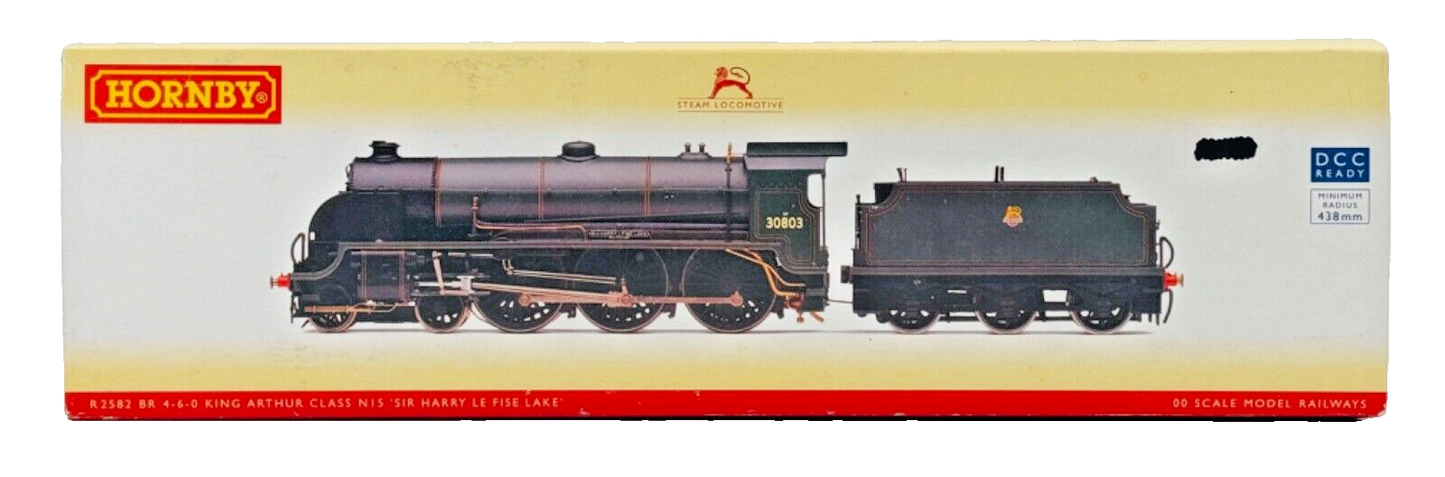 HORNBY 00 GAUGE - R2582 - BR 4-6-0 CLASS N15 30803 SIR HARRY LE FISE LAKE BOXED