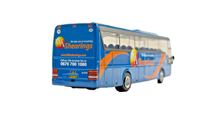 CORGI 1/76 SCALE - VAN HOOL ALIZEE WALLACE ARNOLD SHEARINGS COACH UNBOXED