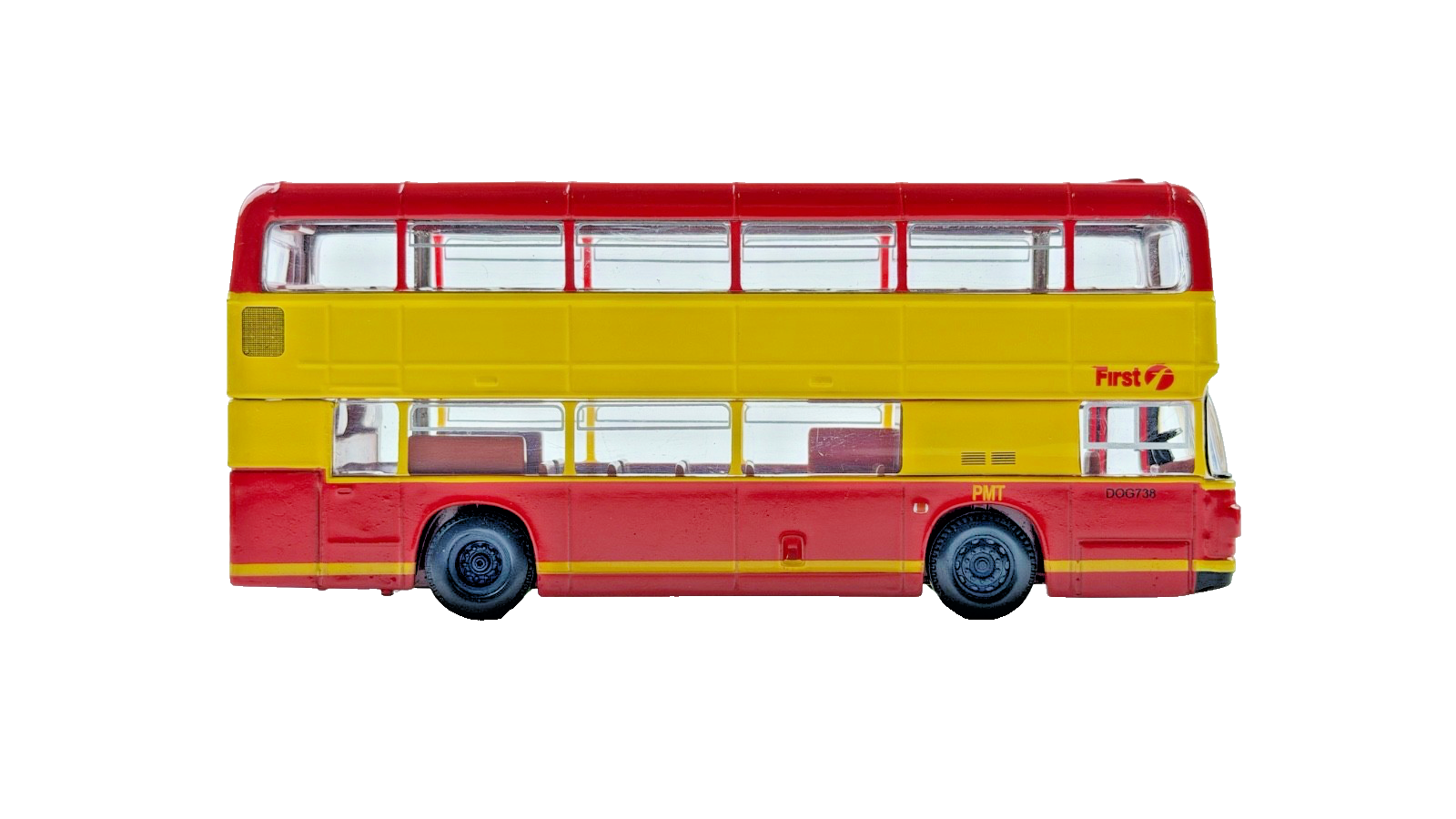 CORGI 1/76 SCALE - LEYLAND OLYMPIAN FIRST PMT ALTON TOWERS BUS UNBOXED