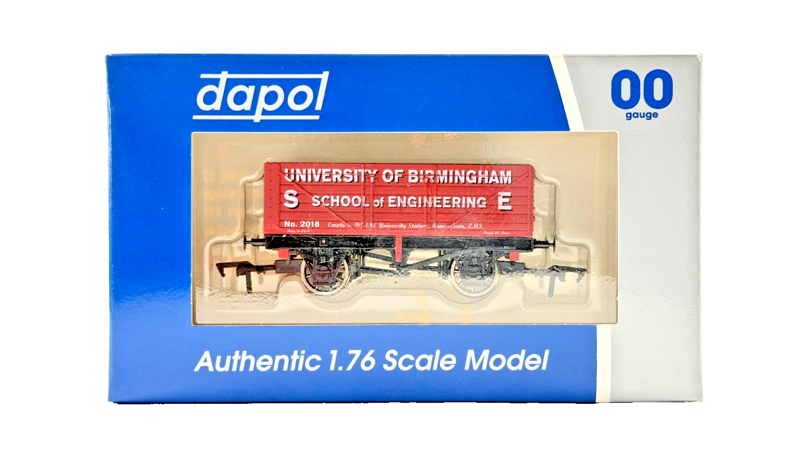 DAPOL 00 GAUGE - UNIVERSITY OF BIRMINGHAM ENGINEERING SCHOOL (LIMITED EDITION)