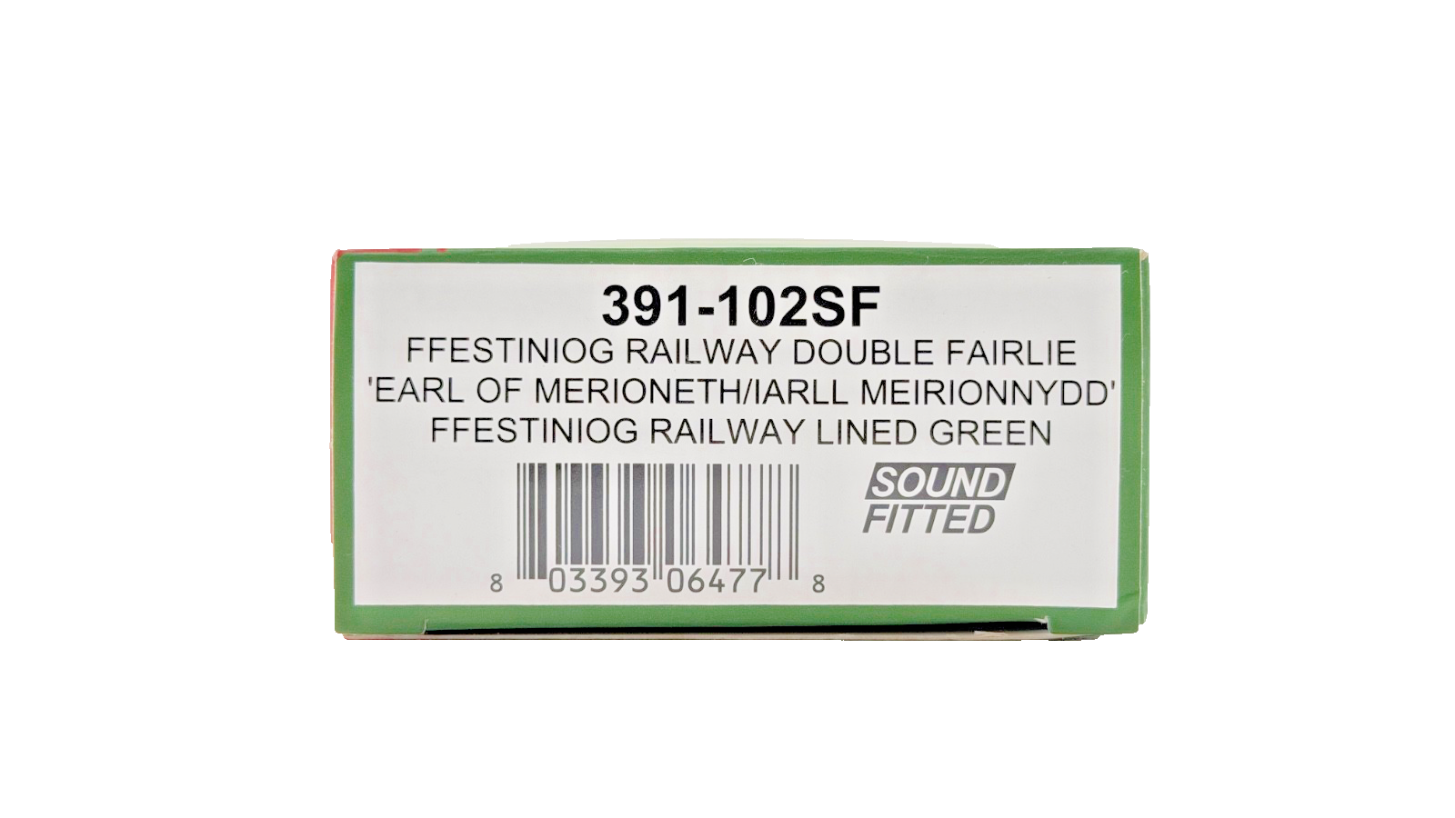 BACHMANN OO9 SCALE - 391-102SF - FFESTINIOG DOUBLE FAIRLIE EARL MERIONETH SOUND
