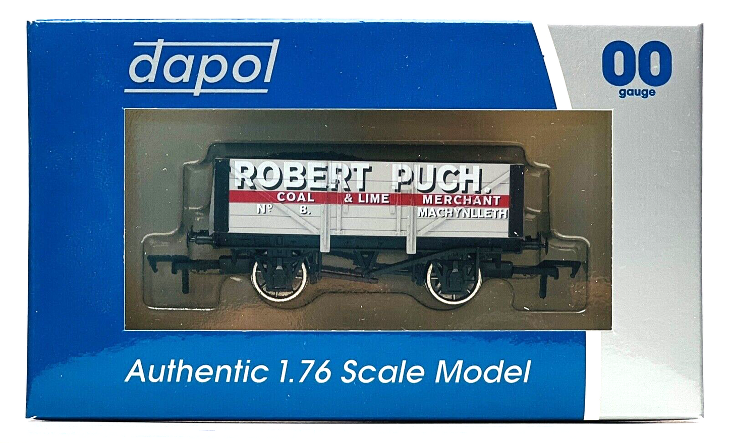 DAPOL 00 GAUGE - ROBERT PUGH OF MACHYNLLETH COAL LIME (WEST WALES WAGON WORKS)