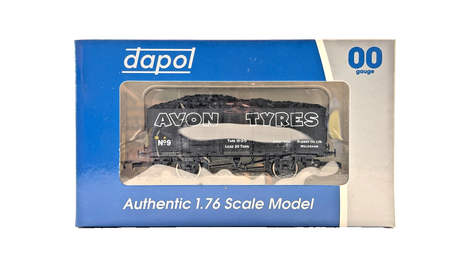 DAPOL 00 GAUGE - AVON INDIA RUBBER TYRES OF MELKSHAM WAGON 9 (LIMITED EDITION)