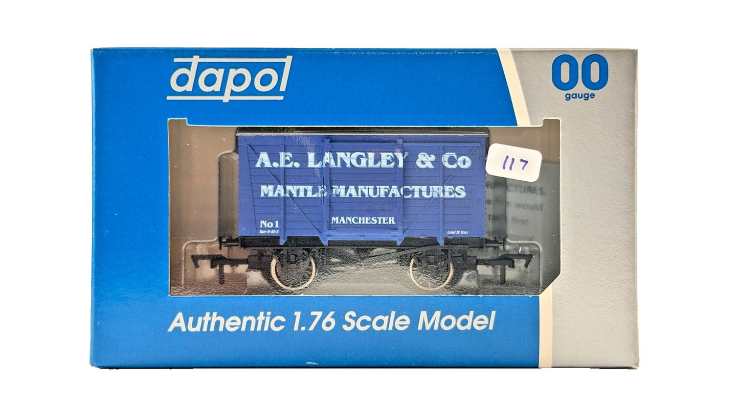 DAPOL 00 GAUGE - A E LANGLEY MANTLE MANUFACTURERS MANCHESTER 1 (LIMITED EDITION)