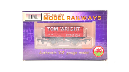 DAPOL 00 GAUGE - TOM WRIGHT OF DARLEY DALE WAGON NO.19 - BOXED