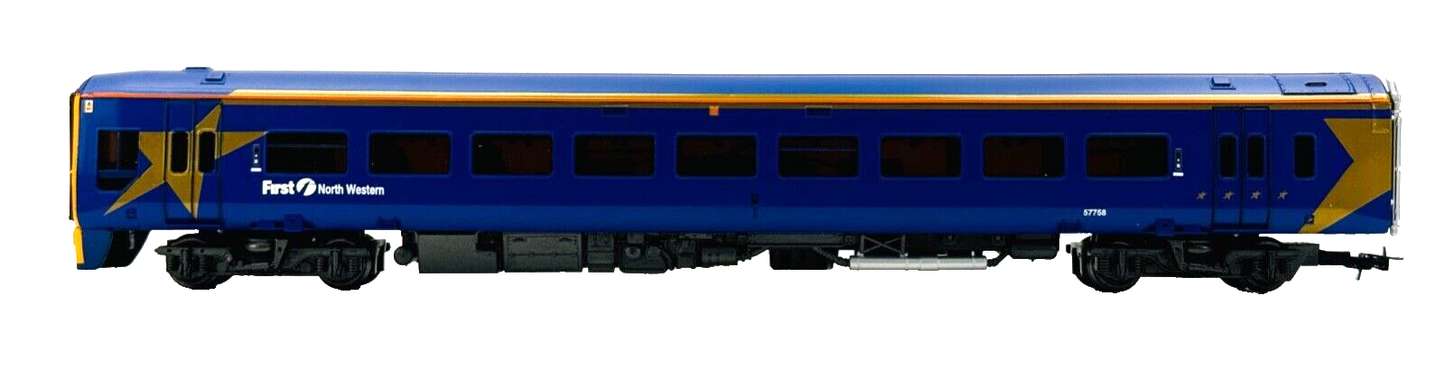 BACHMANN 00 GAUGE - 31-505 - CLASS 158 DMU 2 CAR 'FIRST NORTH WESTERN' - BOXED