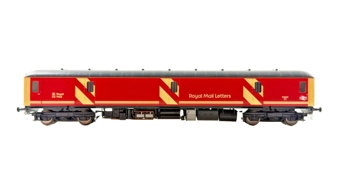 HELJAN OO GAUGE - 89411 - CLASS 128 55995 ROYAL MAIL LETTERS RED NOT PERFECT