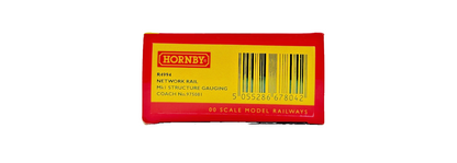 HORNBY OO GAUGE - R4994 - NETWORK RAIL MK1 STRUCTURE GAUGING COACH NO.975081