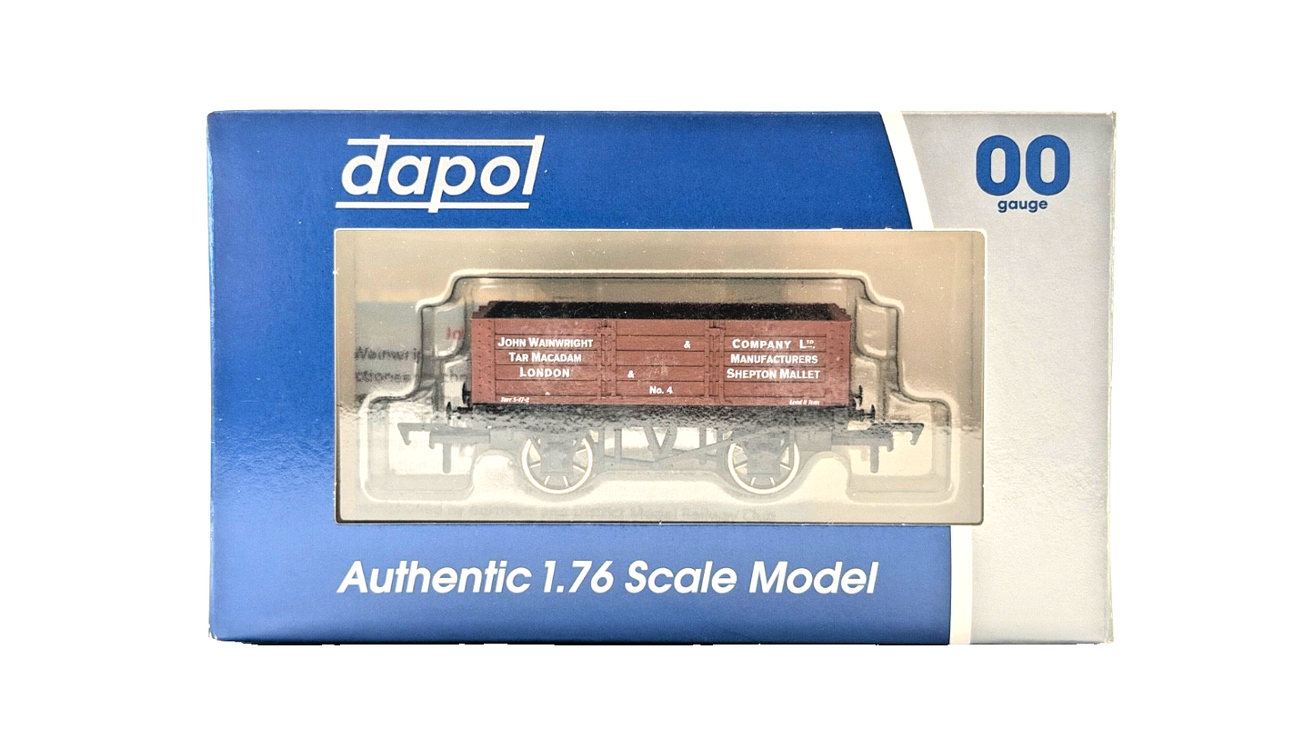 DAPOL 00 GAUGE - JOHN WAINWRIGHT TARMACADAM SHEPTON MALLET 4 (LIMITED EDITION)