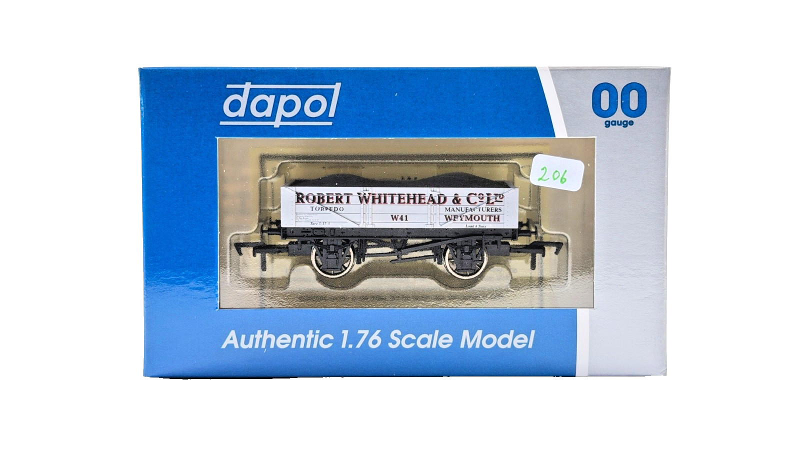 DAPOL 00 GAUGE - ROBERT WHITEHEAD TORPEDO MANUFACTURER WEYMOUTH 41 (LTD EDITION)