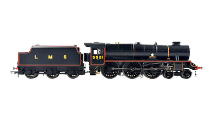 HORNBY OO GAUGE - R3614 - LMS BLACK 4-6-0 PATRIOT CLASS (REBUILT) RHYL NO.5521