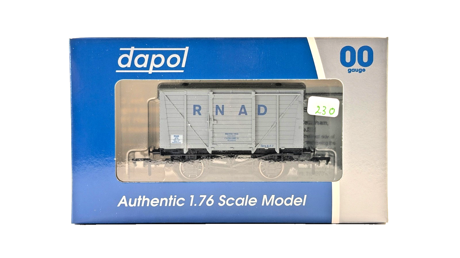 DAPOL 00 GAUGE - RNAD ROYAL NAVAL ARMAMENTS DEPOT BEDENHAM 273 (LIMITED EDITION)