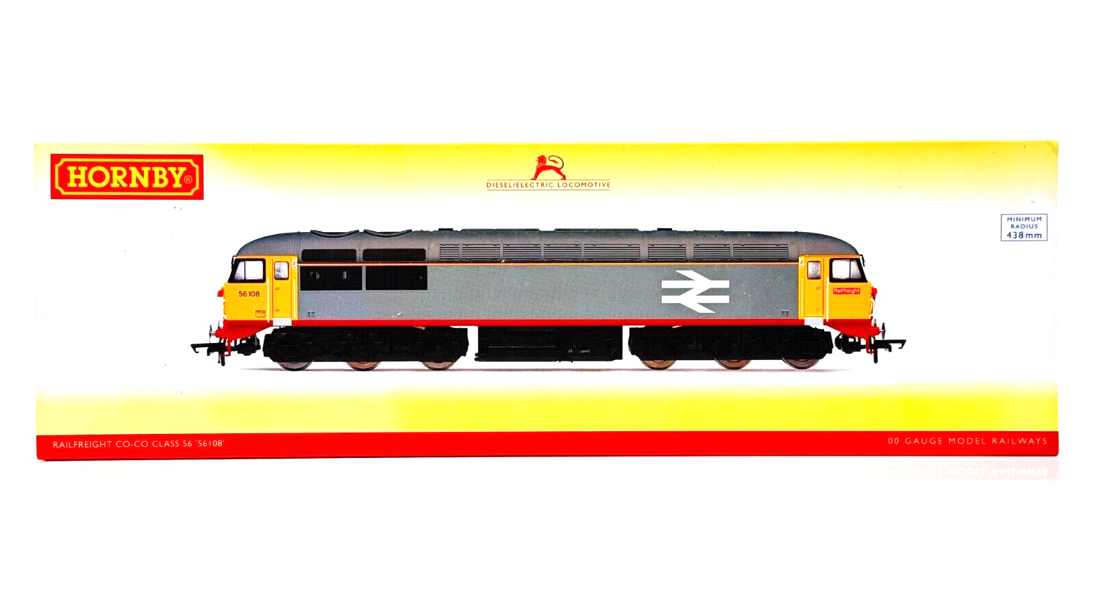 HORNBY 00 GAUGE - R3473 - CLASS 56 DIESEL 56108 RAILFREIGHT - DCC FITTED BOXED