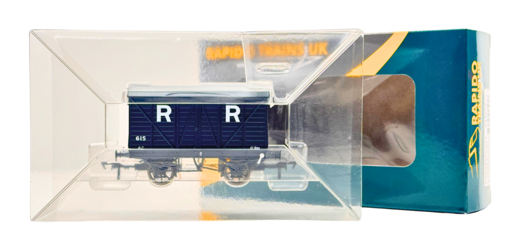 RAPIDO 00 GAUGE - 944037 - DIAGRAM V16 TYPE 4 'RHYMNEY RAILWAY' NO.615 - BOXED