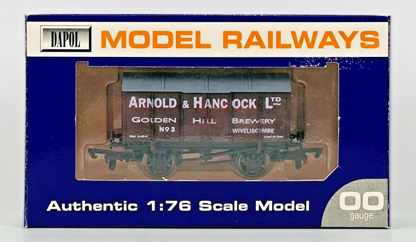 DAPOL 00 GAUGE - 'ARNOLD & HANCOCK' GOLDEN HILL BREWERY (WESSEX WAGONS LTD ED)