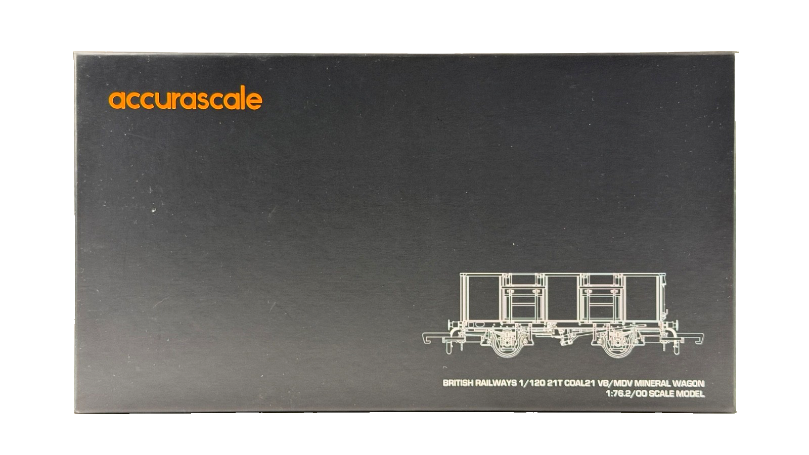 ACCURASCALE OO GAUGE - ACC1091-MDV-B - 21T COAL21VB/MDV MINERAL WAGON BR BAUXITE