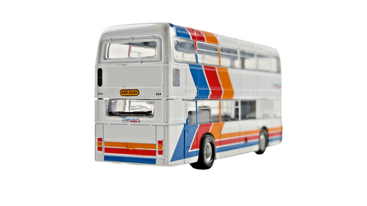 CORGI 1/76 SCALE - LEYLAND OLYMPIAN STAGECOACH BEDFORD DOUBLE DECKER UNBOXED #3