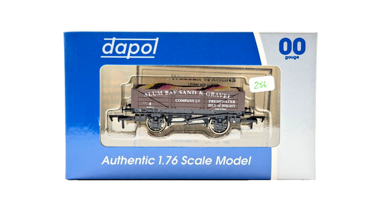 DAPOL 00 GAUGE - ALUM BAY SAND & GRAVEL ISLE OF WIGHT WAGON 4 (LIMITED EDITION)