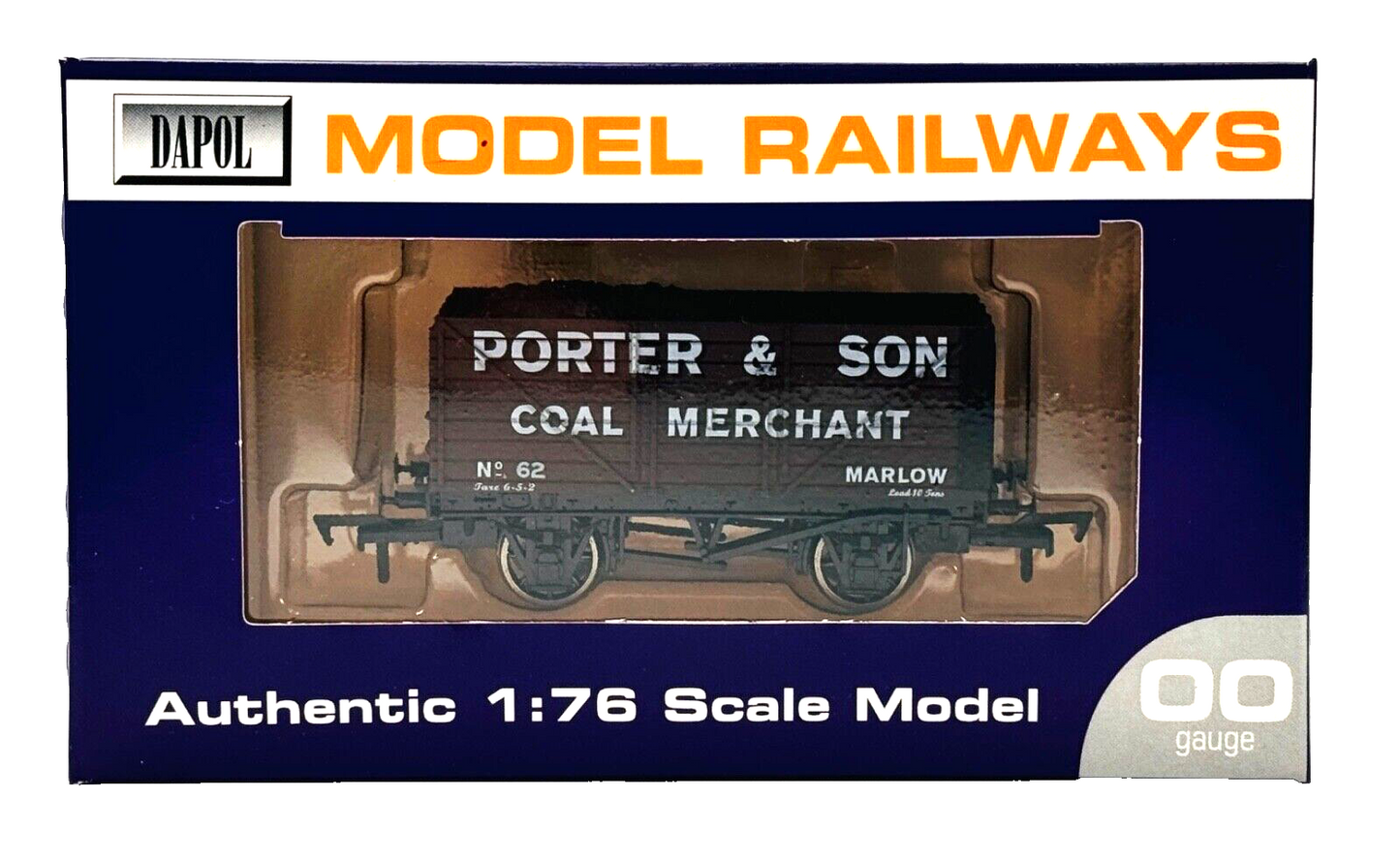 DAPOL 00 GAUGE - PORTER & SON COAL MERCHANT MARLOW NO.62 (P) (LIMITED EDITION)