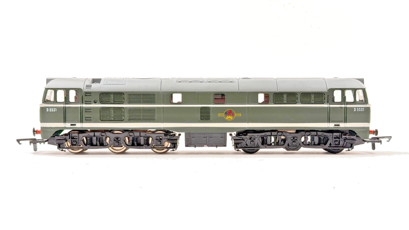 AIRFIX GMR 00 GAUGE - 54101-9 - CLASS 31 DIESEL AIA-AIA BR GREEN D5531 BOXED
