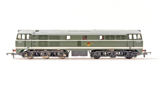 AIRFIX GMR 00 GAUGE - 54101-9 - CLASS 31 DIESEL AIA-AIA BR GREEN D5531 BOXED